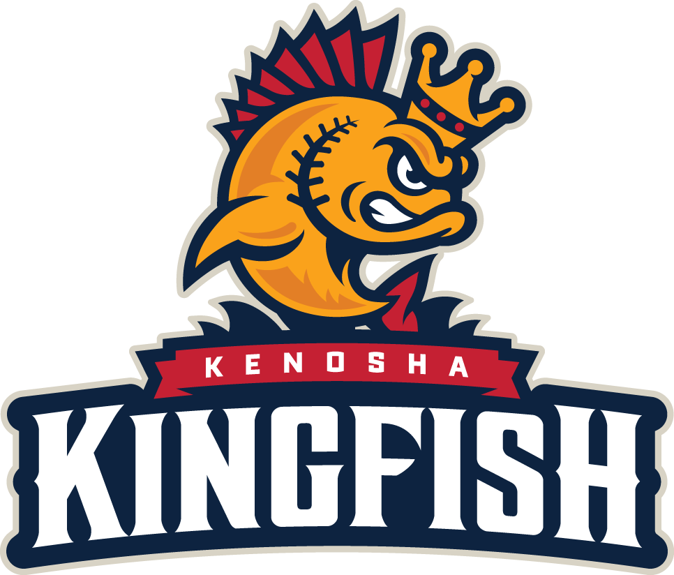 Kenosha Kingfish 2014-Pres Primary Logo iron on heat transfer